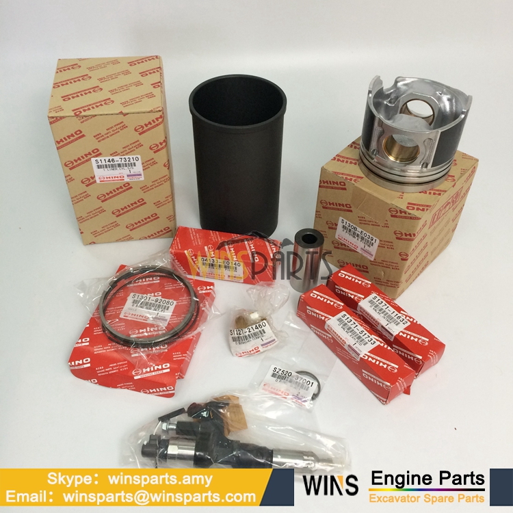 HINO J08E-TM J08E-UV Engine Parts S1146-73200 S130B-E0390 S130B-E0390 S1146-73210 (3)