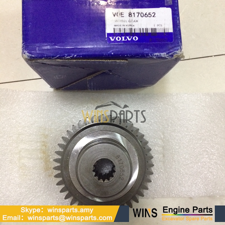 VOE 8170652 Voe8170652 VOLVO D12 D12C ENGINE Drive Gear VOLVO Ec360b Ec460b Excavator Parts 