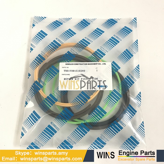 YN01V00151R200 YN01V00151R600 Hydraulic Cylinder ROD SEAL KIT PISTON REPAIR KIT Kobelco SK215SRLC SK230SR-3 SK210-9 SK210-8 SK235SR-2 Excavator Spare Parts