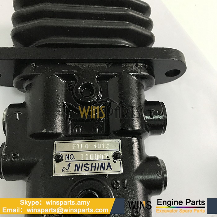 YN30V00080F1 YN30V00080F2 PROPELLING PILOT VALVE ASSY New Holland EH160 EH215 EH70 EH80 E215 Kobelco SK200SR SK135SR SK235SR-2 SK20-8 Excavator Parts