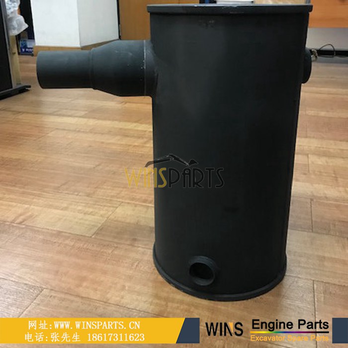 YT12P00013P1 ENGINE MUFFLER ASSEMBLY Kobelco SK75-8 SK70 SK80 SK70SR-2 New Holland (2)