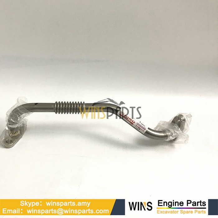 vhS166913740 S1669-13740 VH166913740A 166913740A HINO J05E TURBOCHARGER OIL PIPE (2)