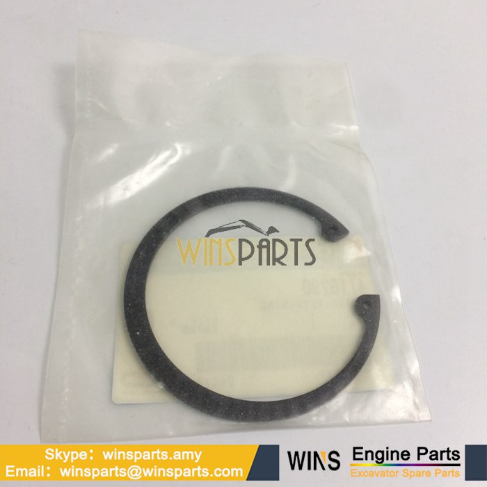 4116290 Snap Ring Shaft Hitachi John Deere Excavator Parts  