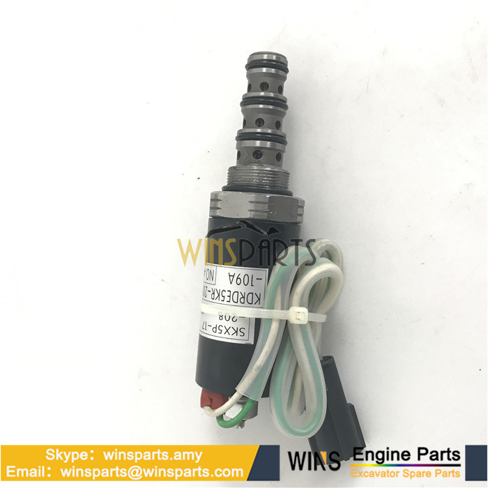 EZ20V00018F1 VOE14574269 KDRDE5K-20/40C07-109 KAWASAKI Solenoid Valve