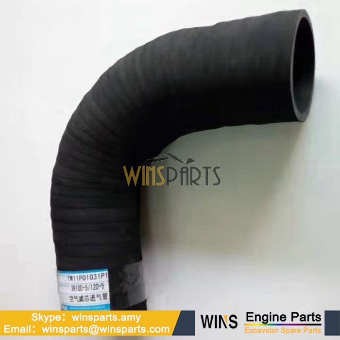 YW11P01031P1 LP11P01009P1 YW11P01034P1 LP11P01020P2 FLEXIBLE HOSE AIR CLEANER Tube Kobelco