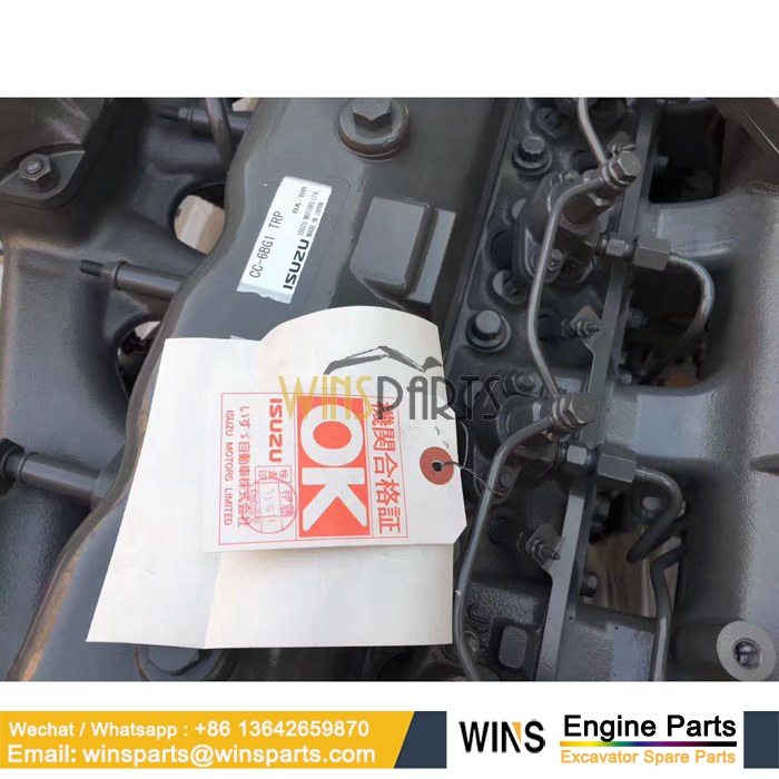 CHIAN ISUZU 6BG1-XABEC CC-6BG1 TRP 6BG1 Engine Assembly (2)