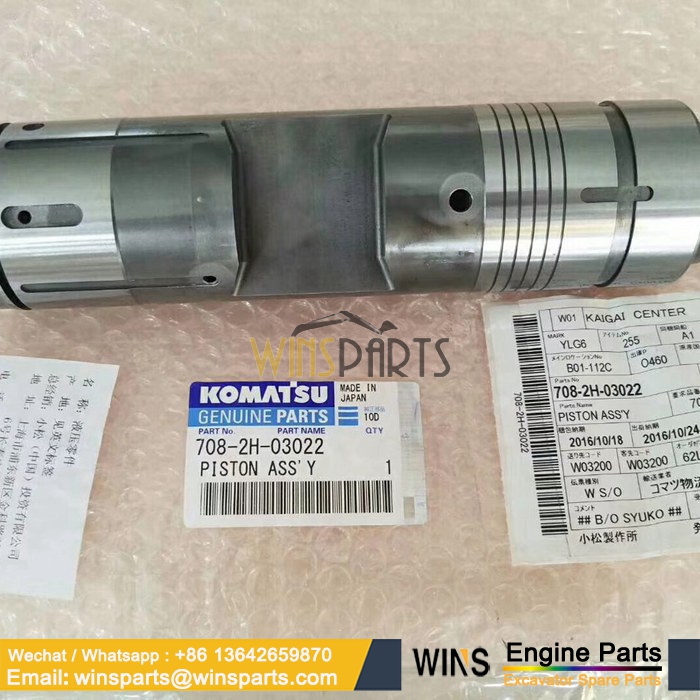 708-2H-03022 7082H03022 Hydraulic Pump Servo Piston Komatsu