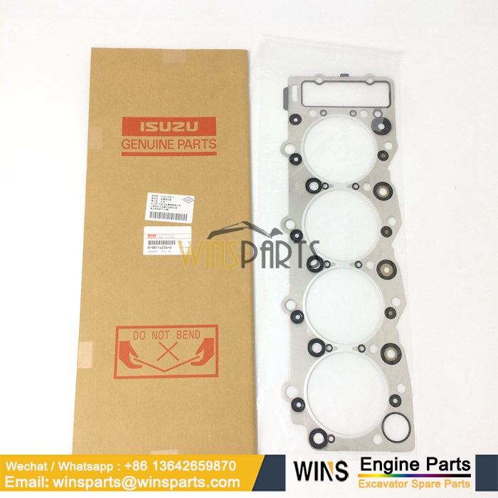 8-97375433-0 8-97375434-0 8-97375435-0 8973754330 8973754340 8973754350 ISUZU 4HK1 Engine Cylinder Head Gasket (2)