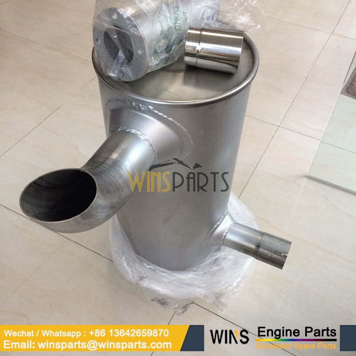 6209-11-5240 6209-11-5241 PC220LC-6L PC200-6L PC200LC-6L PC250LC-6L Muffler Tube EXHAUST PIPE Komatsu (2)