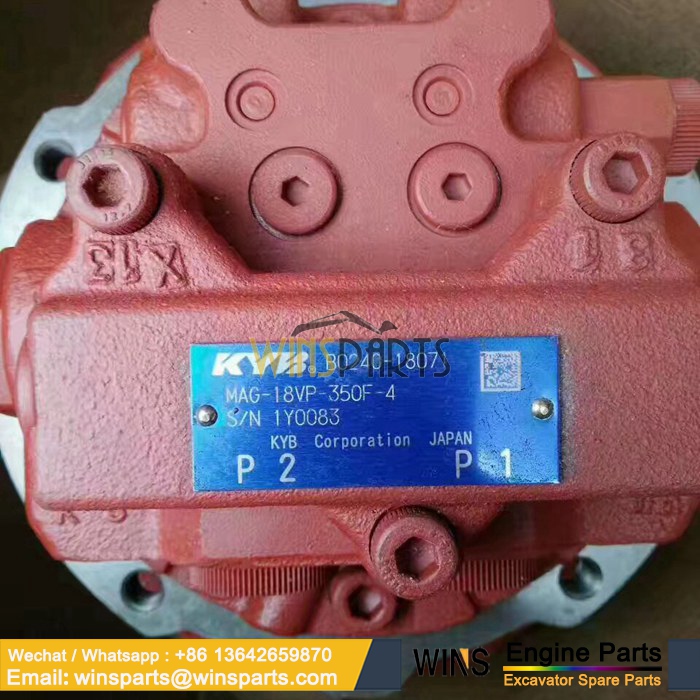 KYB MAG-18VP-350F HYDRAULIC MOTOR Final Drive Motor (1)