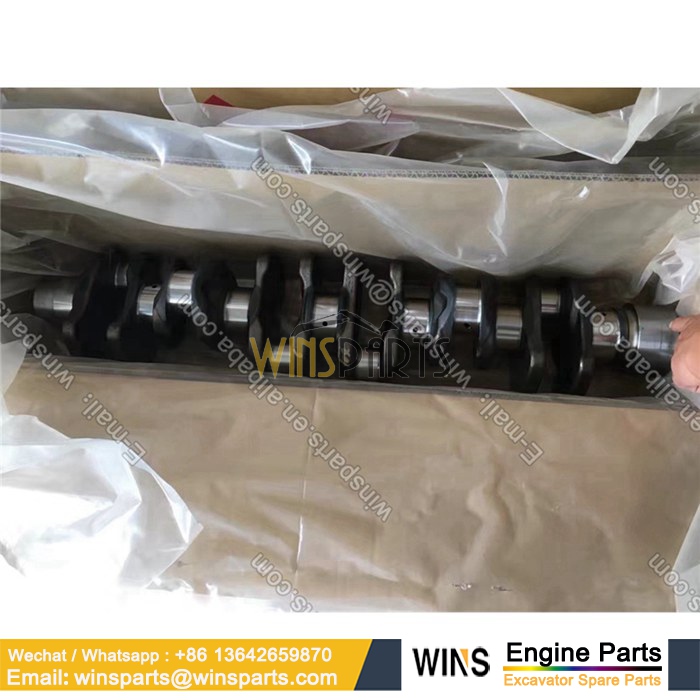 13411-E0100 134112410A S1341-12410 HINO J08E CRANKSHAFT ASSY New Holland E385B (1)