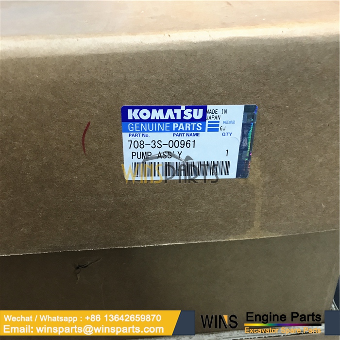 708-3S-00961 7083S00961 Hydraulic Pump Assy Komatsu (2)