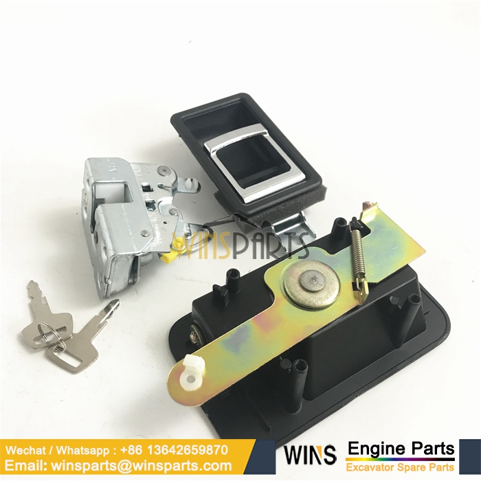 71N6-03390 71N6-03400 71N6-03410 71N6-03420 DOOR LOCK Handle Assembly Hyundai R215LC-7 R250LC-7A R290LC-7 R450LC-7A R500LC-7A R360LC-7 R360LC-7A R370LC-7