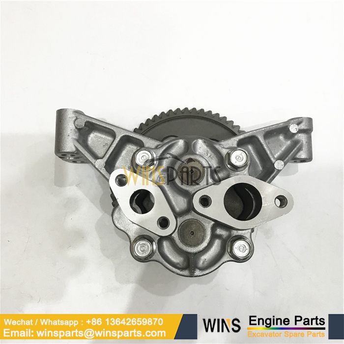 ME074345 ME074253 L220-0011M VAME074253 VAME074345 MITSUBISHI 6D16T 6D16 ENGINE OIL PUMP Kobelco (3)