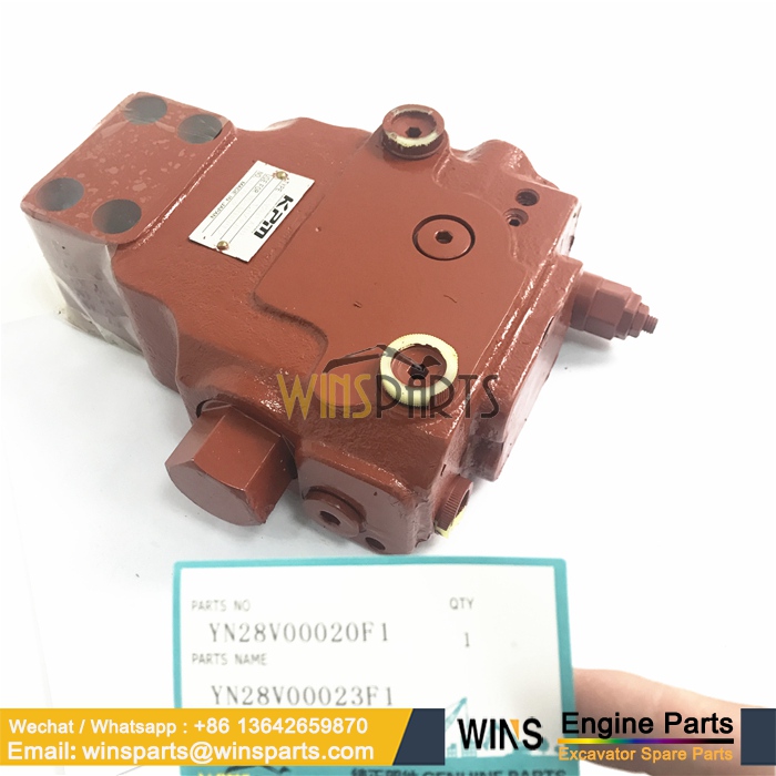 YN28V00019F1 YN28V00023F1 KHCV25P HYDRAULIC VALVE Kobelco New Holland (2)