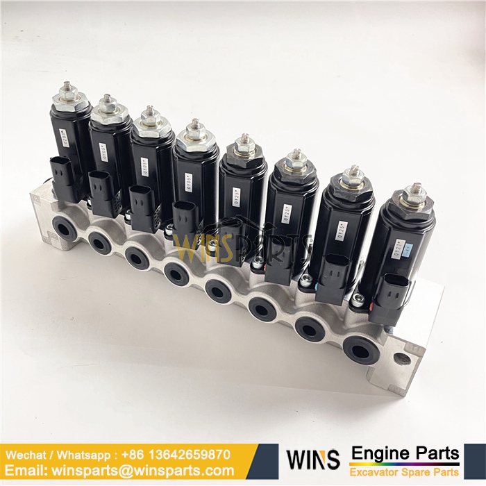 YN35V00047F3 KPM 5KWE5A-30 HYDRAULIC VALVE ASSY Kobelco (4)