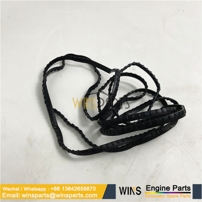 6745-11-7810 6745-11-7811 5272959 CUMMINS 6D114 ENGINE ROCKER LEVER HOUSING GASKET Komatsu (2)