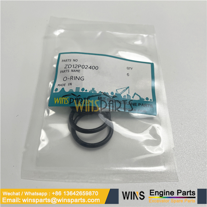 ZD12P02400 2436U618S28 O-RING GASKET OIL SEAL O RING KOBELCO SK140SRLC SK200SR SK200SRLC SK200SRLC-1S SK215SRLC SK235SR SK235SR-1E SK235SR-1ES