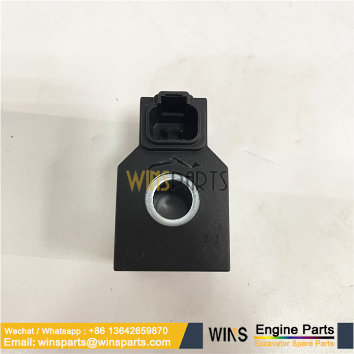 XKAL-00050 XKAL00050 Solenoid Valve Coil Hyundai R140LC-9 R210LC-9 R235LC-9 R160LC-9 Excavator