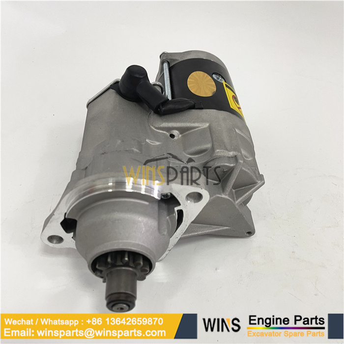 3957596 CU3957596 Cummins QSB6.7 Diesel Engine Starter Motor KOMATSU 6D105 6D107 (1)