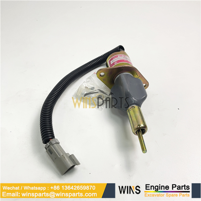 6743-81-9141 Fuel Diesel Shut Off Solenoid KOMATSU