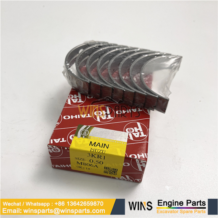 8-94414742-1 8944147421 8-94414-742-1 894414-7421 ISUZU 3KR1 3KR2 3LD1 3LD2 ENGINE CRANKSHAFT METAL KIT (2)