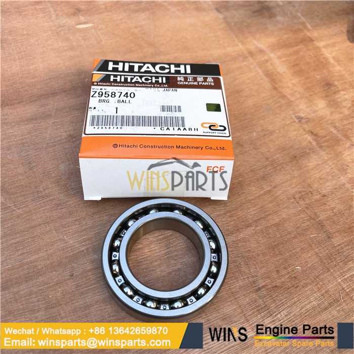 958740 HITACHI HPV118 hydraulic pump Ball Bearing NTN JAPAN