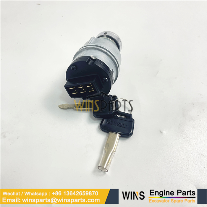 YN50S00002F1 YN50S00002F2 YN50S00002F3 IGNITION SWITCH KEY SWITCH ASSY New Holland EH70 E70 Kobelco SK70SR SK80MSR