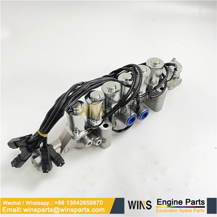 207-60-71311 207-60-71310 SOLENOID VALVE ASSY KOMATSU Spare Parts (1)