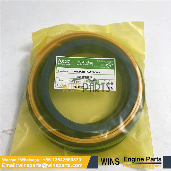 4653041 4S00960 Hydraulic Cylinder Seal Kit Hitachi ZX470H-5G ZX470LC-5B ZX450-3 Excavator