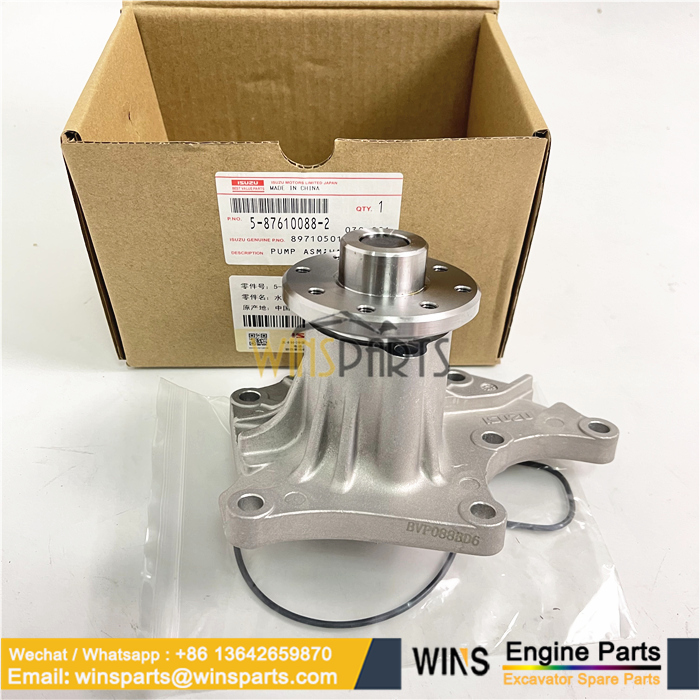 5-87610088-0 5-87610-088-0 5-87610-088-0 ENGINE Water Pump ISUZU 4JG1 4JH1 4JA1 4JG1 4JB1