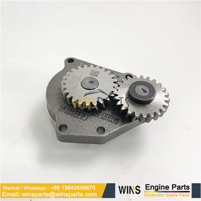 6745-51-1110 6745-51-1111 6D114E SAA6D114E ENGINE LUBRICATING OIL PUMP ASSEMBLY KOMATSU (1)