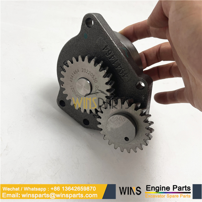 6745-51-1111 KOMATSU OIL PUMP SAA6D114E-3C SAA6D114E-3D SAA6D114E-3AA