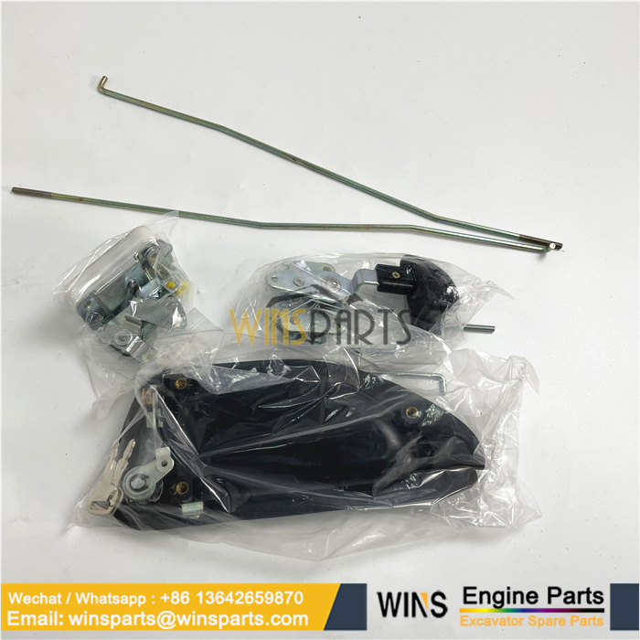 CAB DOOR HANDLE LATCH ASSY Hyundai 71Q6-03150 KNOB-INNER HANDLE 71Q6-02150 71Q6-02170 71Q6-02180 ROD