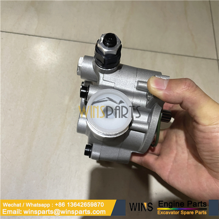 KPM K3V112DTP GEAR PUMP WITH VAVLE Kawasaki Hydraulic Pump Pilot Pump (5)