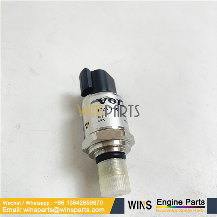 VOE 17252660 VOE17252660 High Pressure Sensor Volvo EC300D EC350D EC750D ECR145C ECR145D ECR235C