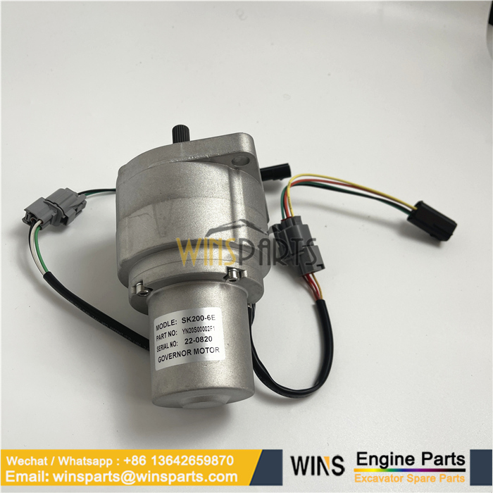 YN20S00002Fr YN20S00002Fc ELECTRIC Throttle MOTOR GOVERNOR New Holland Kobelco SK235SR-1ES 80MSR-1E SK135SRL-1E SK235SRLC-1E SK135SRLC SK135SRLC-1E