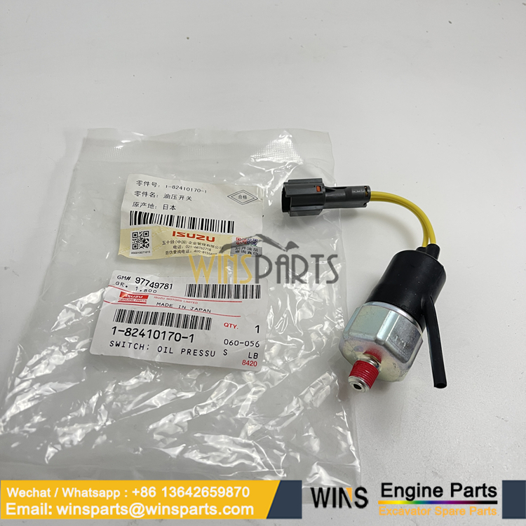 1-82410170-1 ISUZU OIL PRESSURE SWITCH Hitachi EX200-5 EX200-6 SH200-3