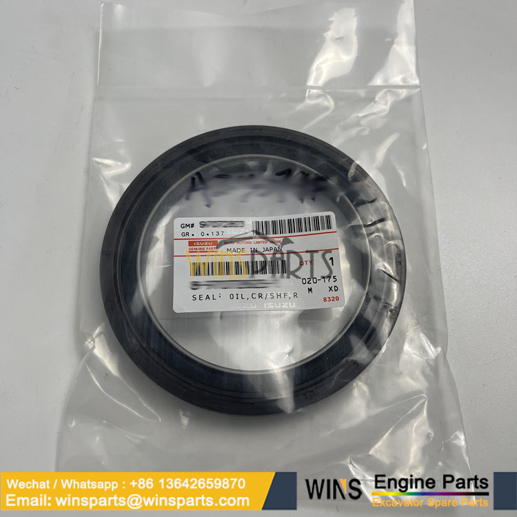 289456A1 289077A1 86988789 289862A1 ENGINE CRANKSHAFT OIL SEAL RING CASE 9013 CX130 CX135SR CX160 CX180 (1)