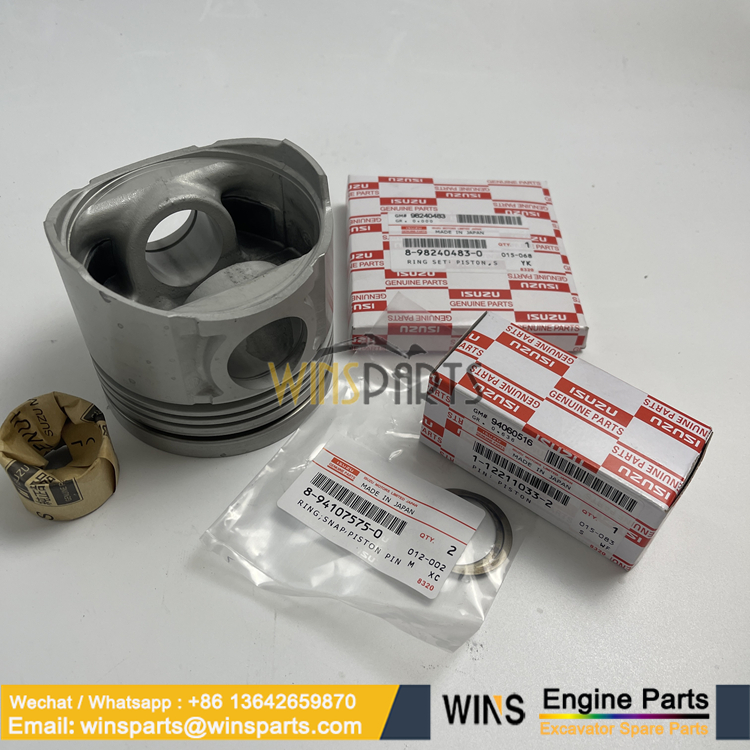 5-87814100-0 5-87814459-0 587814-1000 587814-4590 ISUZU 4BG1T Cylinder Block Piston Liner Kit