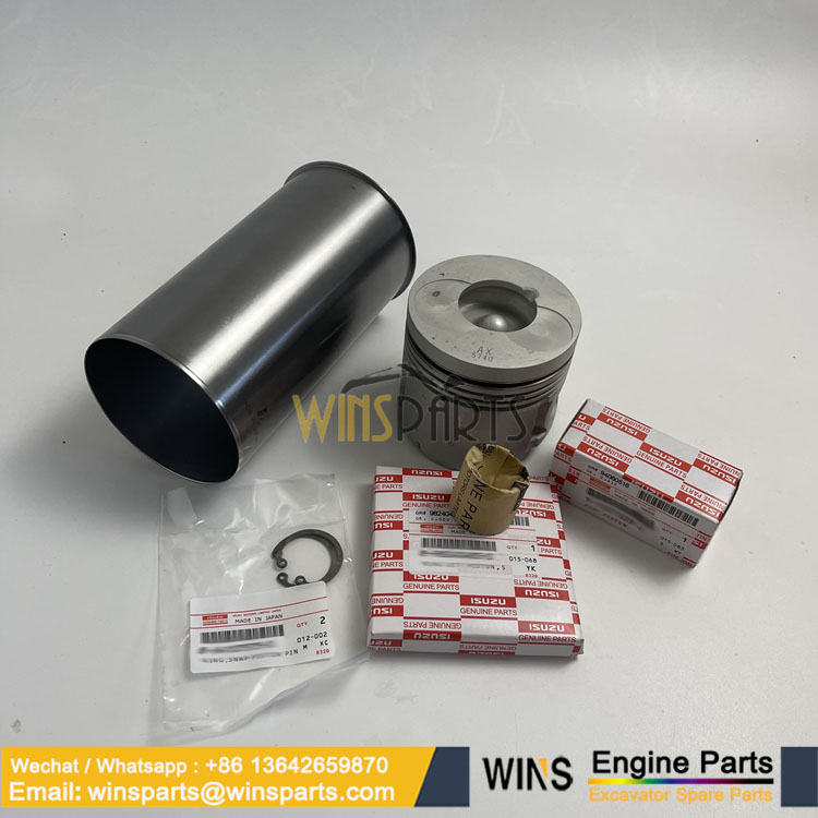 KOBELCO VI8970716610 CRANKSHAFT KIT METAL VI9122716080 CONNECTION METAL SET VI1122301291 ROD VI8941075751 PISTON PIN RING SNAP