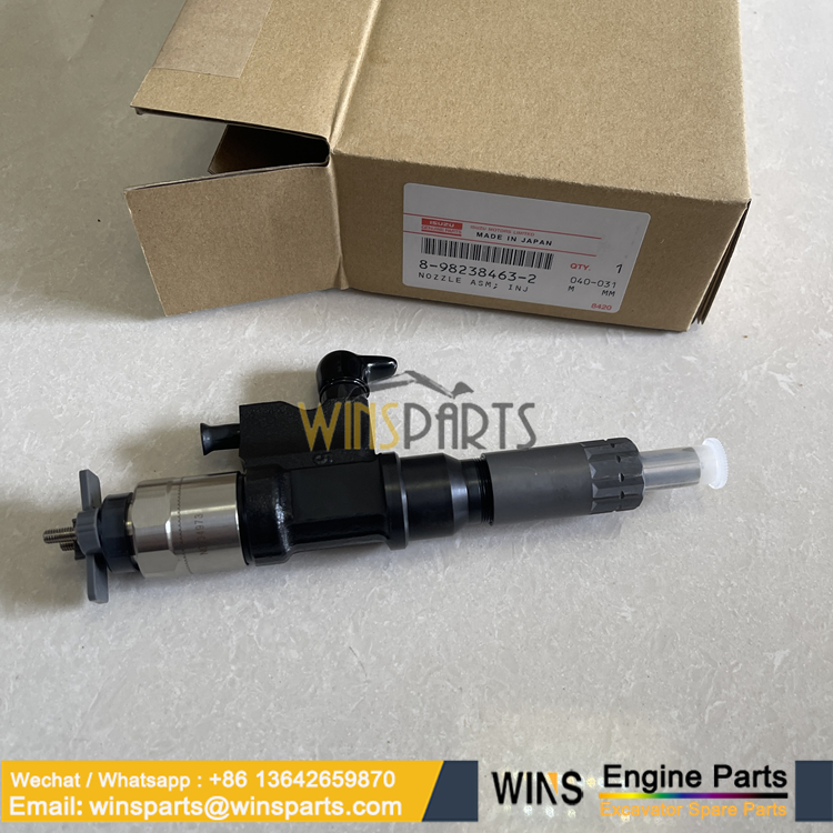 8-98238463-2 8982384632 ISUZU 4HK1 6HK1 ENGINE INJECTOR NOZZLE Hitachi Zaxis210-5A Zaxis210LC-5A ZX250-5A Excavator Spare Parts